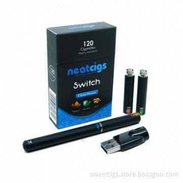 Rechargeable Vaporizer Electronic Cigarette, Traditional or Menthol Cartridge Refill